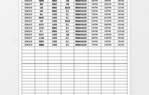 电子商务专业统计表模板
