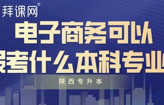 成考专科专业电子商务