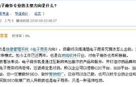 职业测试题电子商务专业